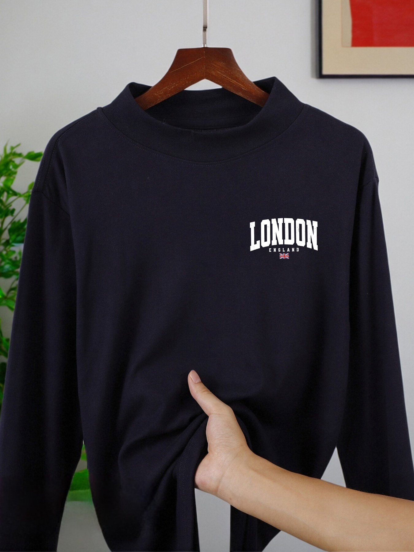Men'S Tops Fashion - London England Flag Printing Men Leisurewear