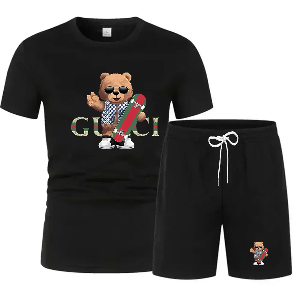 Mens Fashion Trend - Summer fashion street short sleeved sports
