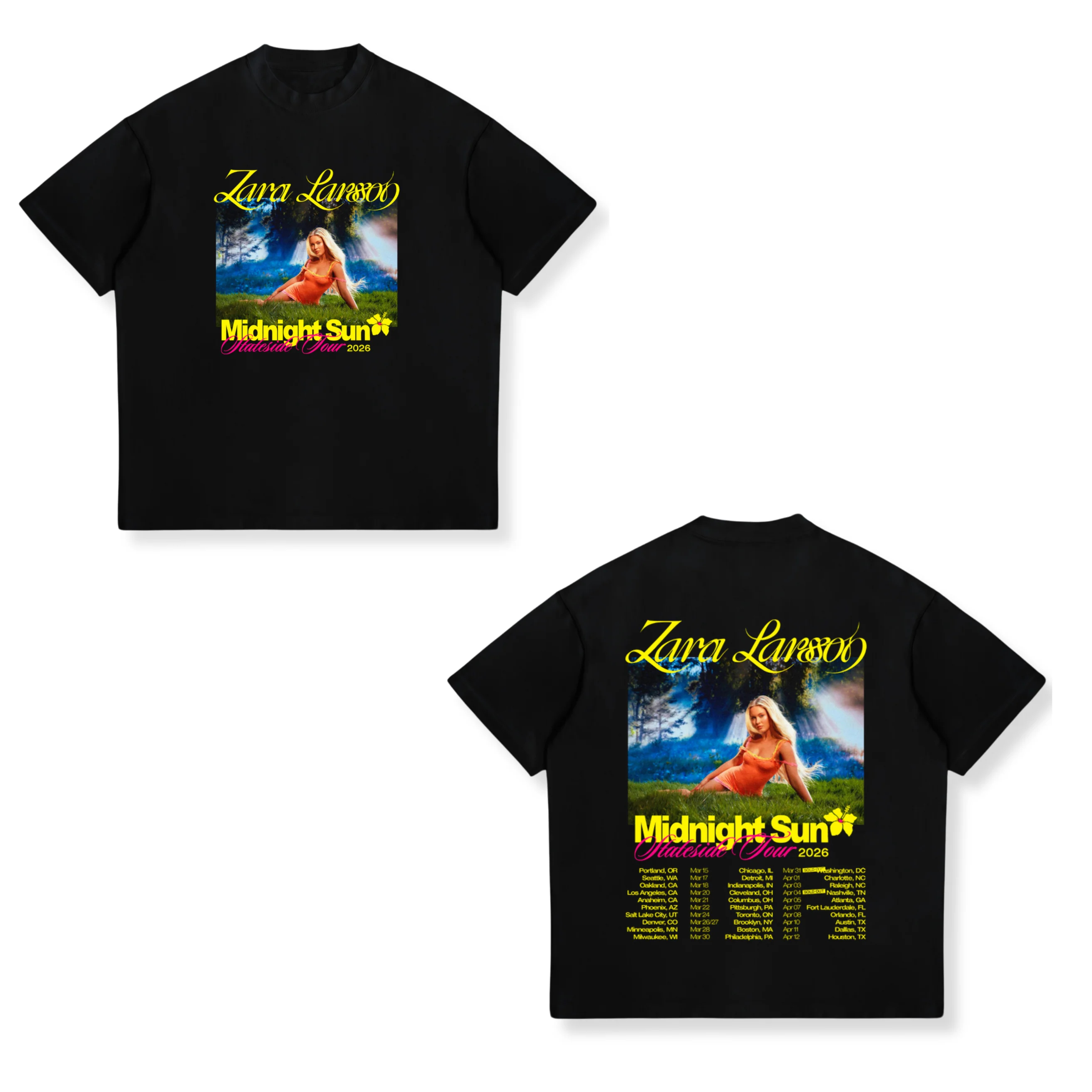 Men'S Fashion Zara - Zara Larsson Tee New Style Arch