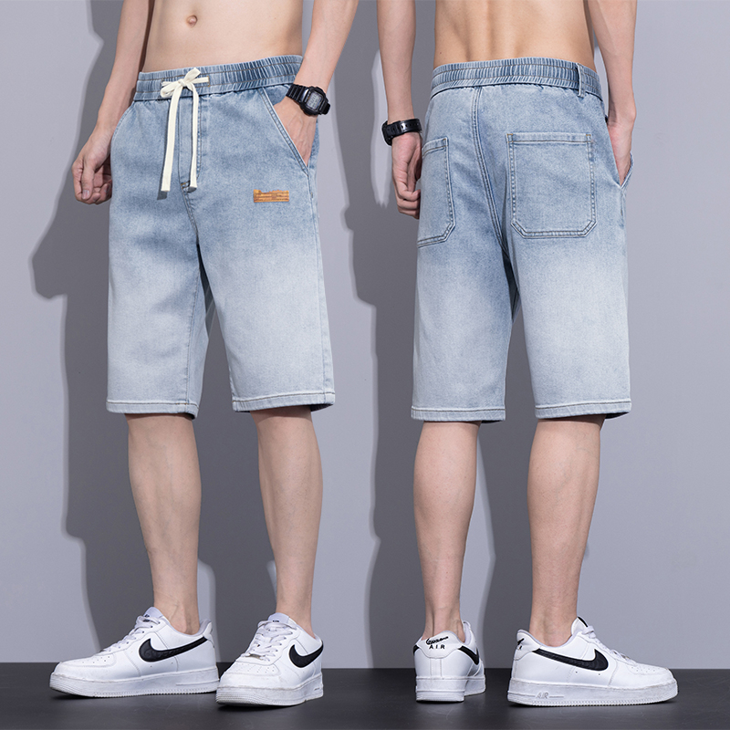 Men'S Fashion Jeans - Summer Thin Men's Loose Denim Shorts
