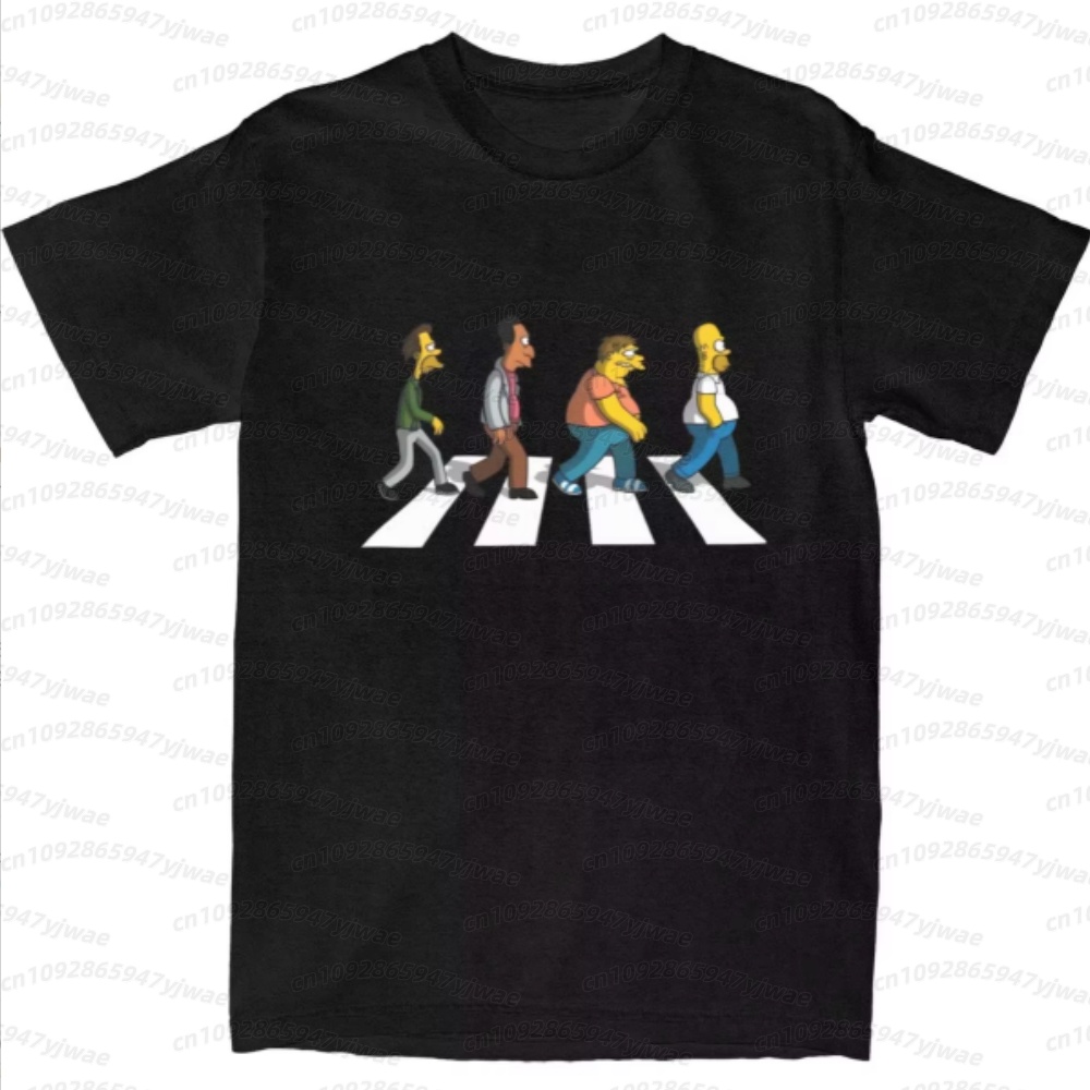 Mens Fashion Trend - 2026 men Simpsons Dad Sidewalk short