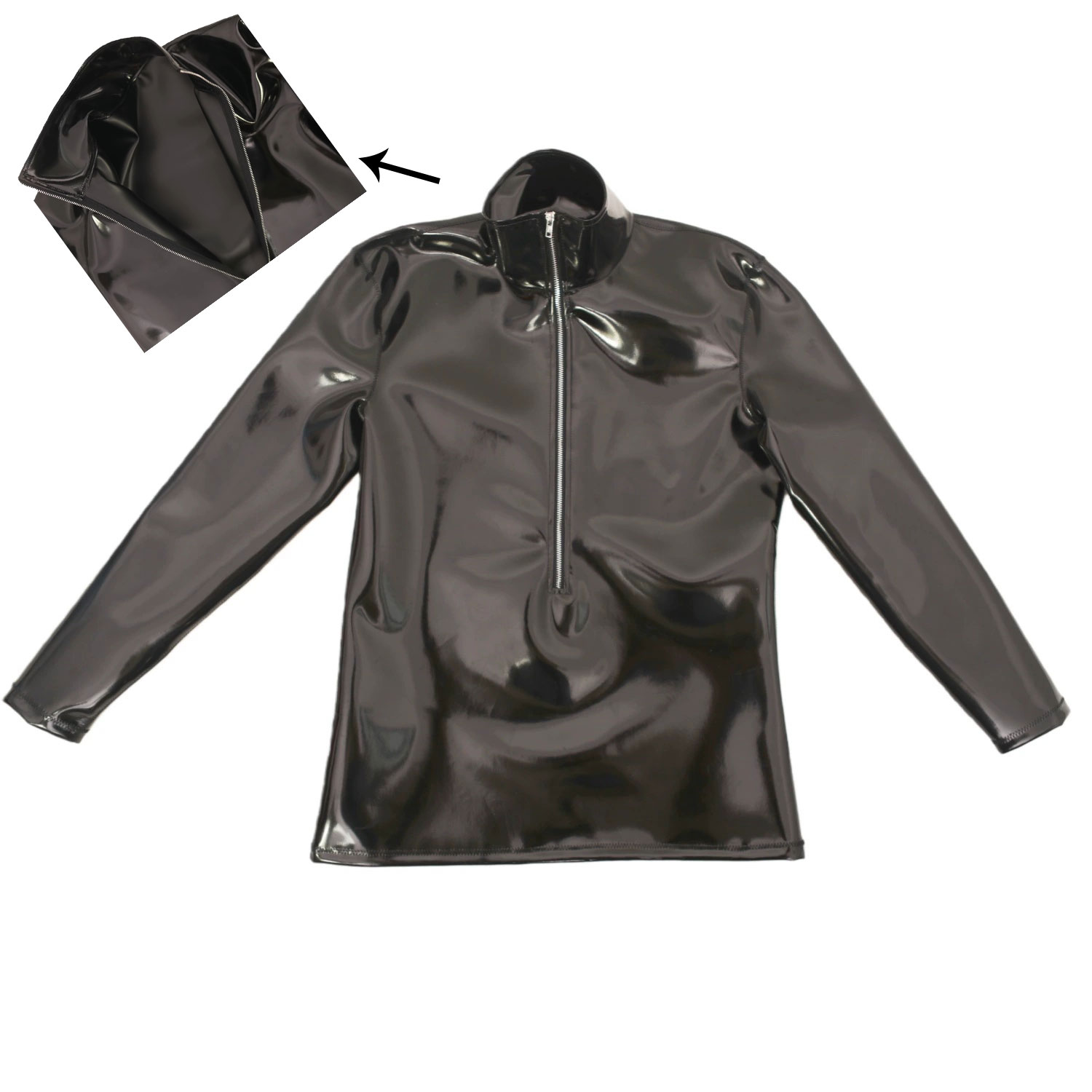 New Fashion Cloth Latex Men's  - Men'S Tops Fashion avis et prix