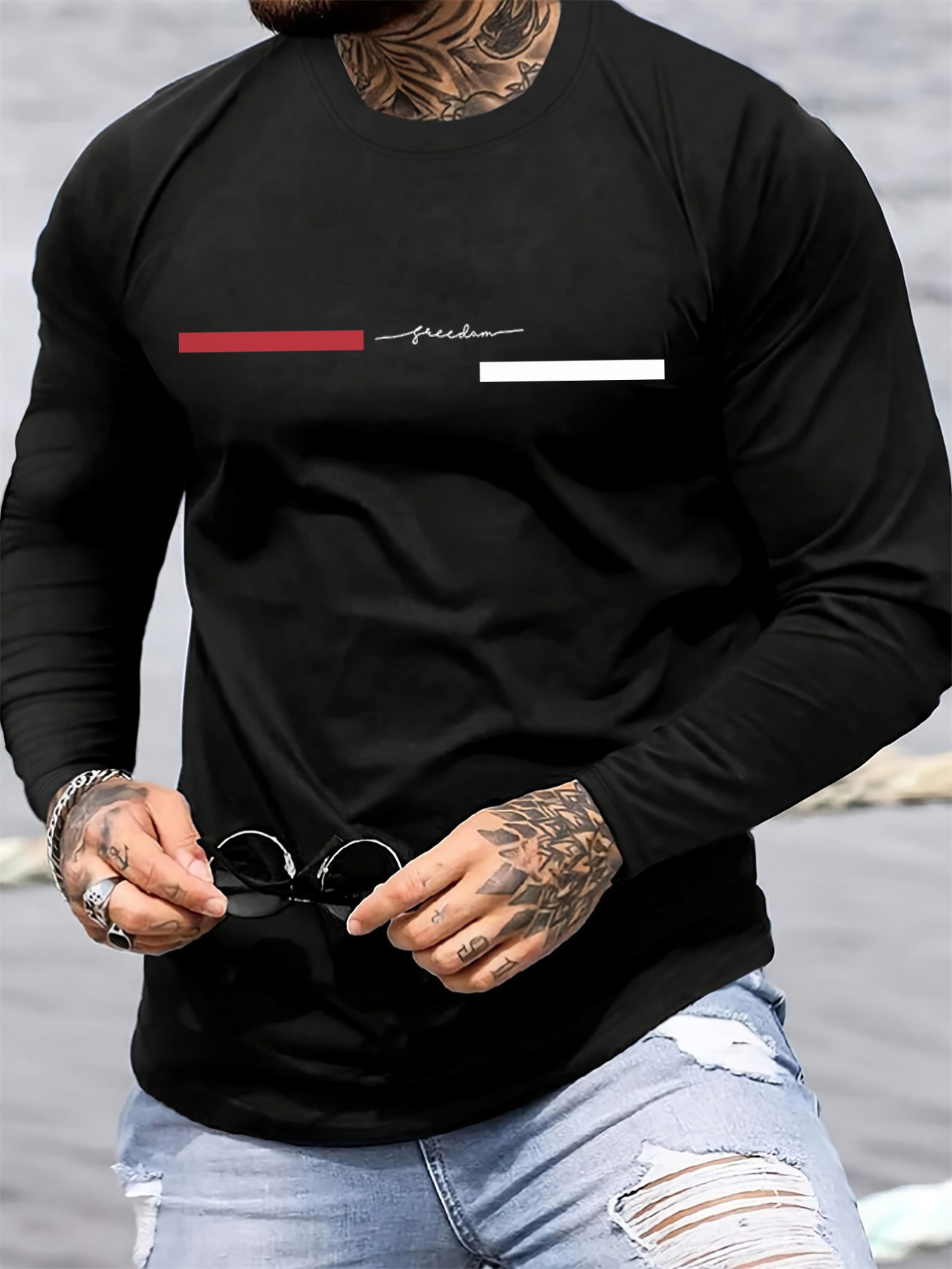 100% pure cotton men's long sl - Men'S Fashion Trends avis et prix