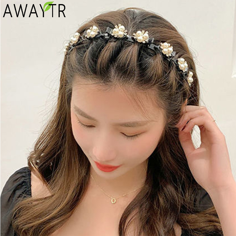 Unisex Alice Pearls Elegant Ha - Men Fashion Hair Style avis et prix