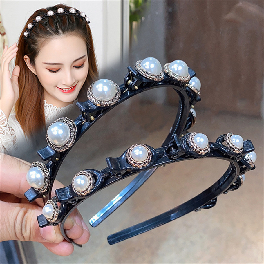Unisex Alice Pearls Elegant Ha - Men Fashion Hair Style avis et prix