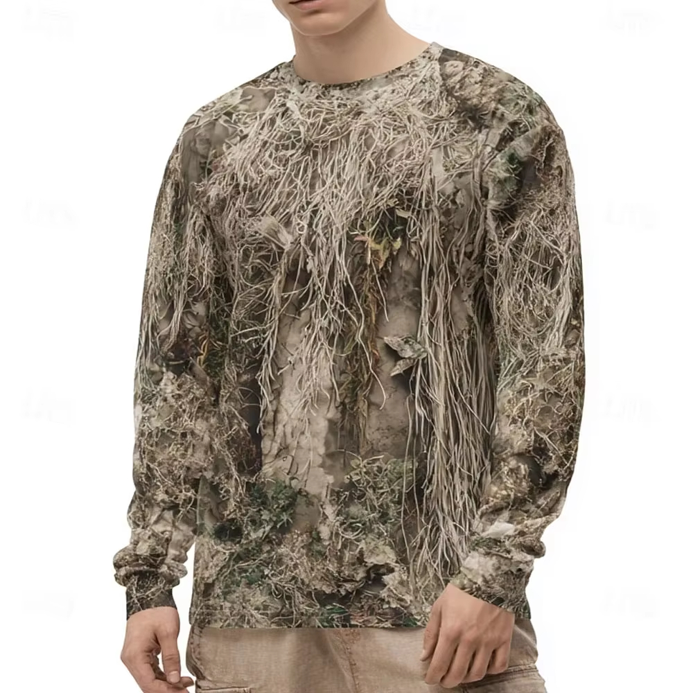 Men's Camo Animal Print Long S - Mens Fashion Summer avis et prix