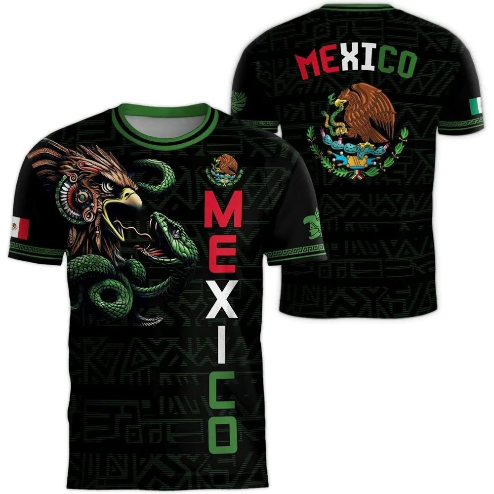 2026 Mexico National Flag Prin - Men'S Fashion Trends avis et prix