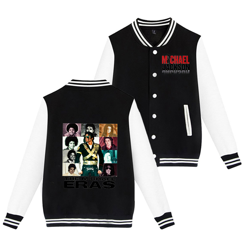 Michael Jackson Adult Baseball - Men'S Fashion Zip Sweater avis et prix