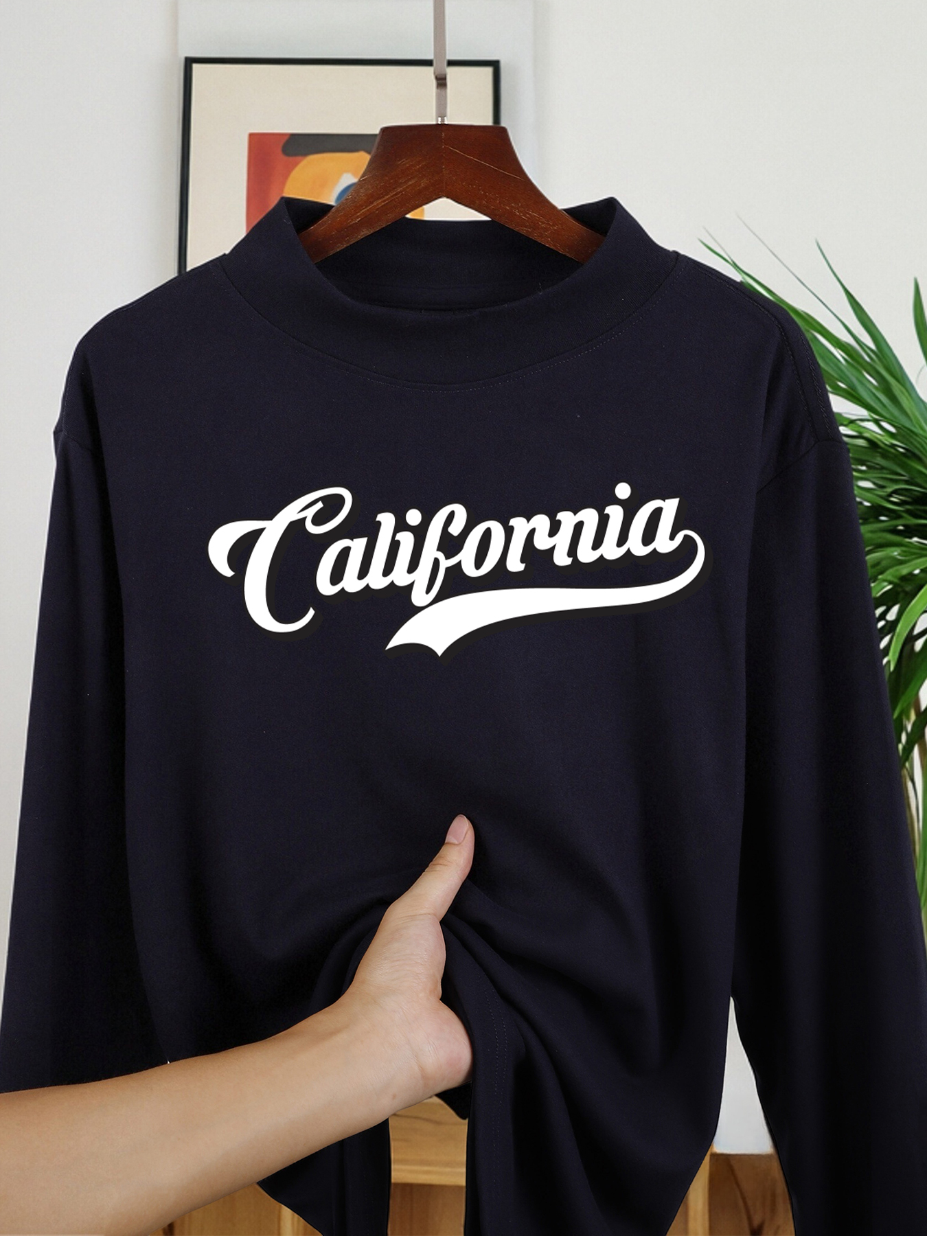 California Art Letter Printing - Men'S Tops Fashion avis et prix