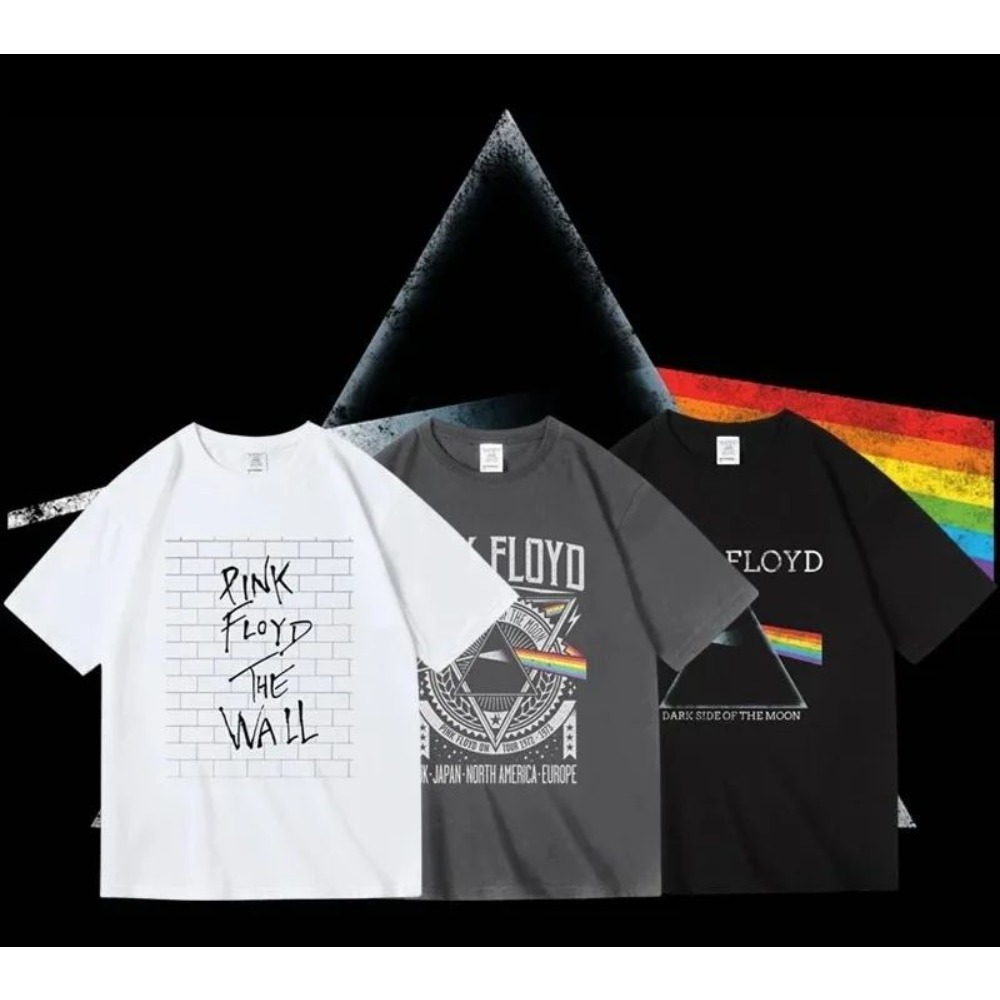 Pink Floyd The Moon Album T-sh - Men'S Fashion Pink Shirt avis et prix