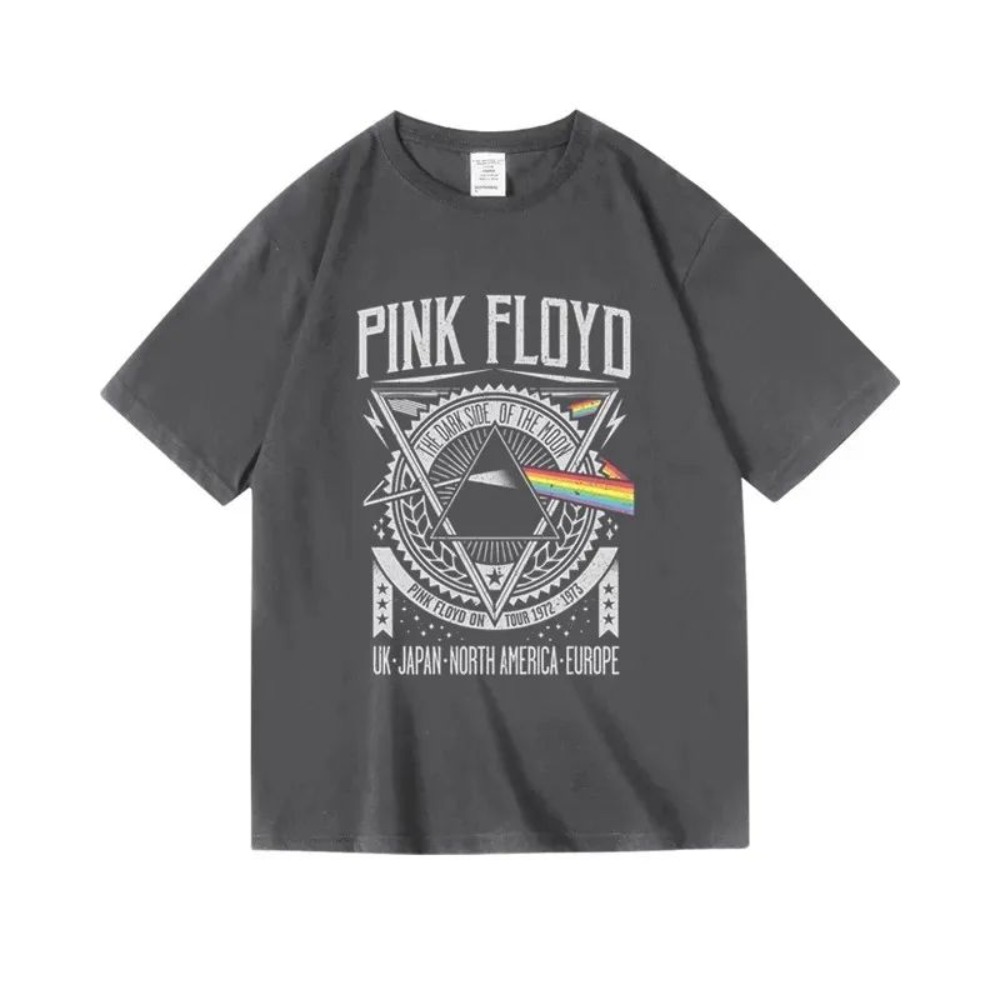 Pink Floyd The Moon Album T-sh - Men'S Fashion Pink Shirt avis et prix