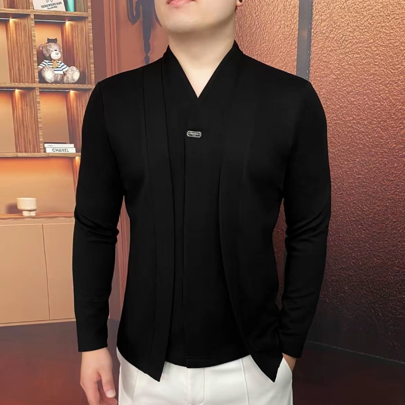 Autumn and Winter New Men's Li - Men'S Tops Fashion avis et prix