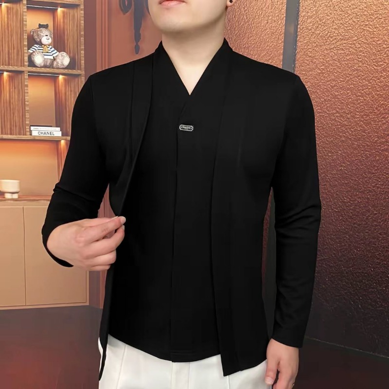 Autumn and Winter New Men's Li - Men'S Tops Fashion avis et prix