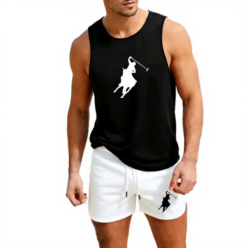 European Men Summer Vest and S - Mens Fashion Summer avis et prix