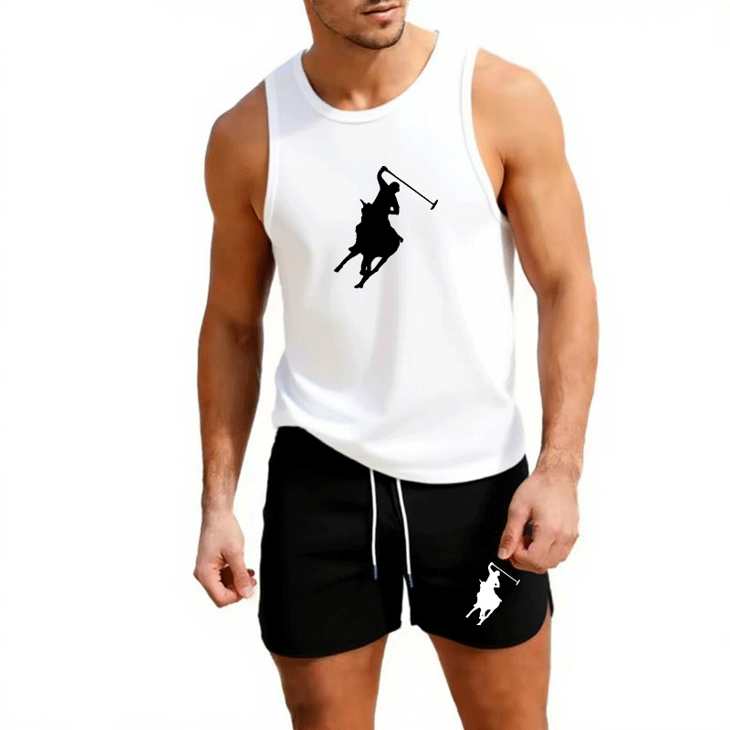 European Men Summer Vest and S - Mens Fashion Summer avis et prix