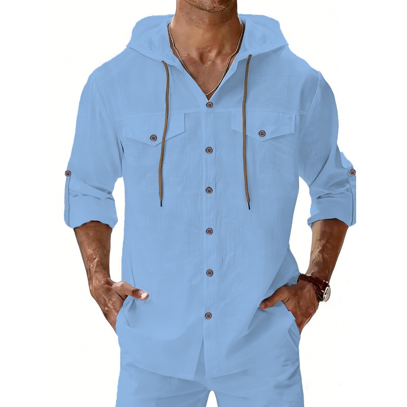 New Spring Summer Men's Hooded - Men'S Tops Fashion avis et prix