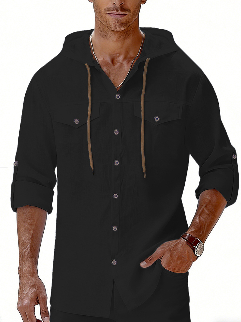New Spring Summer Men's Hooded - Men'S Tops Fashion avis et prix