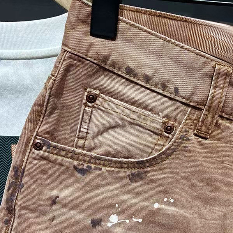 Hip-Hop Streetwear Men's Denim - Men'S Fashion Jeans avis et prix