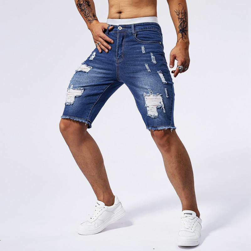 2025 Summer New Men's Ripped D - Men'S Fashion Pants 2025 avis et prix