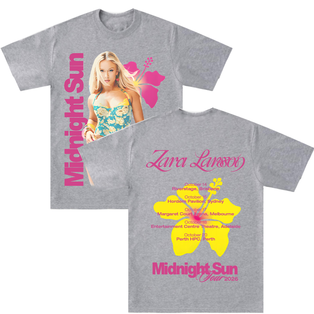 Midnight Sun Tour 2026 T Shirt - Men'S Fashion Zara avis et prix