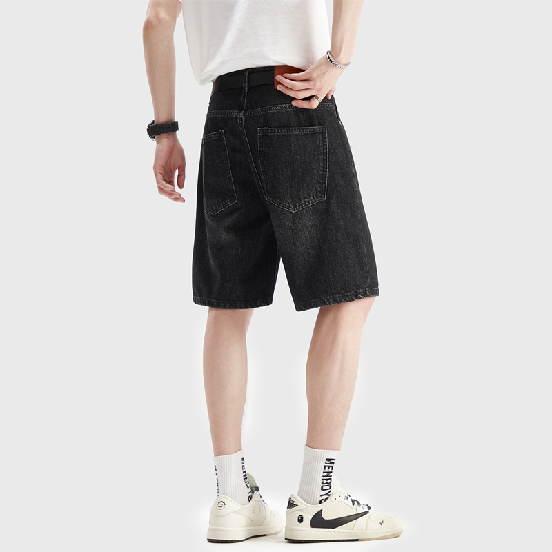 Summer Thin Black Denim Shorts - Men'S Fashion Jeans avis et prix