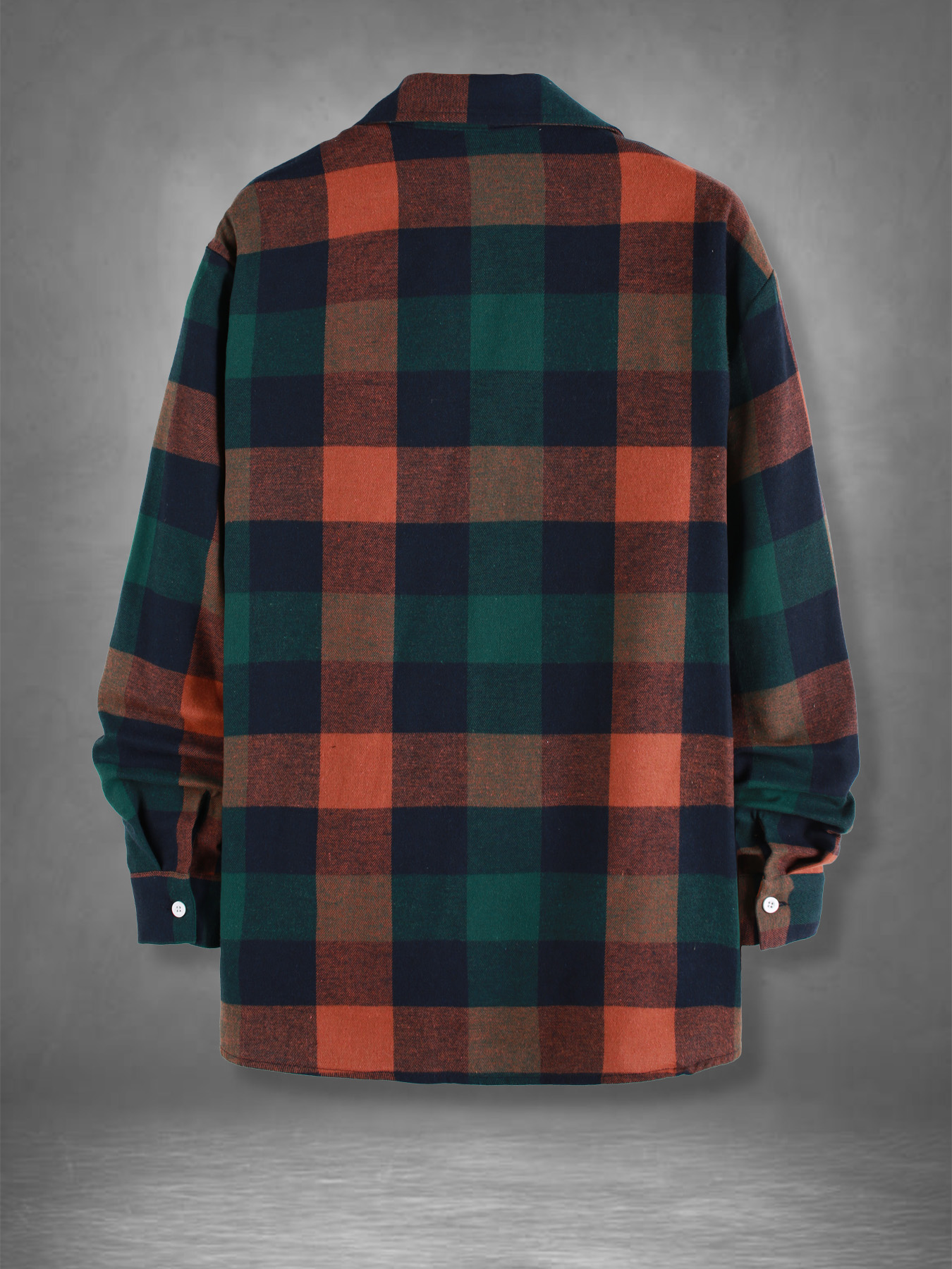 Men's Retro Orange Green Plaid - Mens Fashion Summer avis et prix