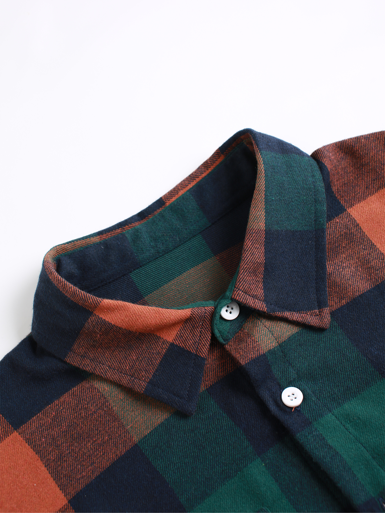 Men's Retro Orange Green Plaid - Mens Fashion Summer avis et prix