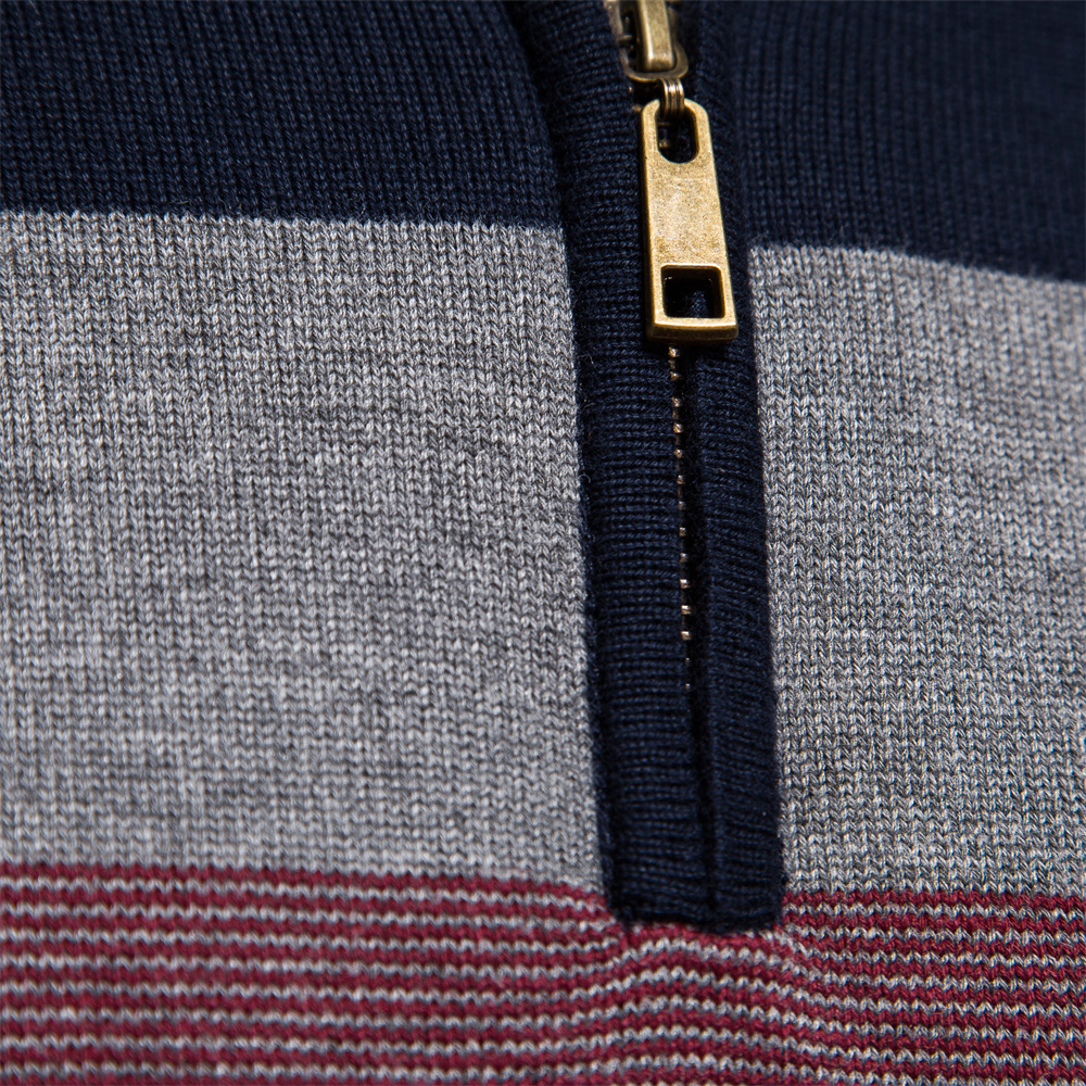AIOPESON Men's Patchwork Pullo - Men'S Fashion Zip Sweater avis et prix