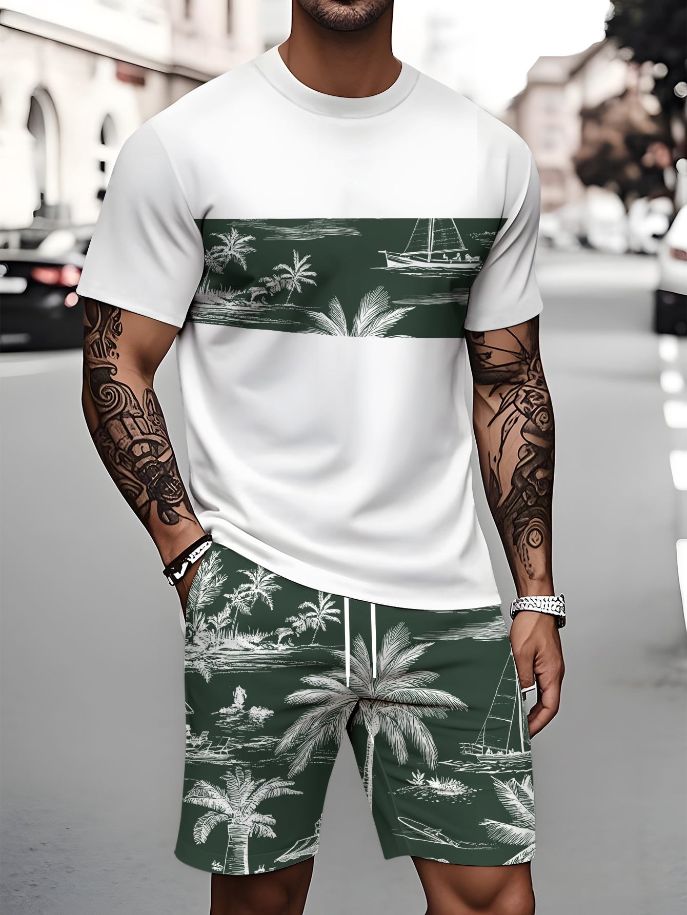 2026 Summer Fashion T-Shirt an - Mens Fashion Trend avis et prix