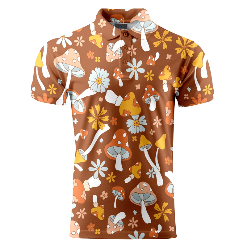 2024 New 3d Print Polo Shirt F - Men'S Fashion Golf Clothing avis et prix