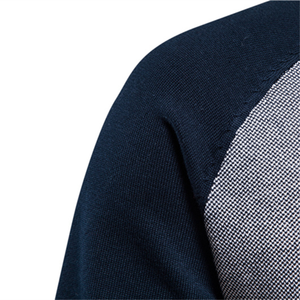 AIOPESON Spliced Cardigan Men  - Men'S Fashion Zip Sweater avis et prix