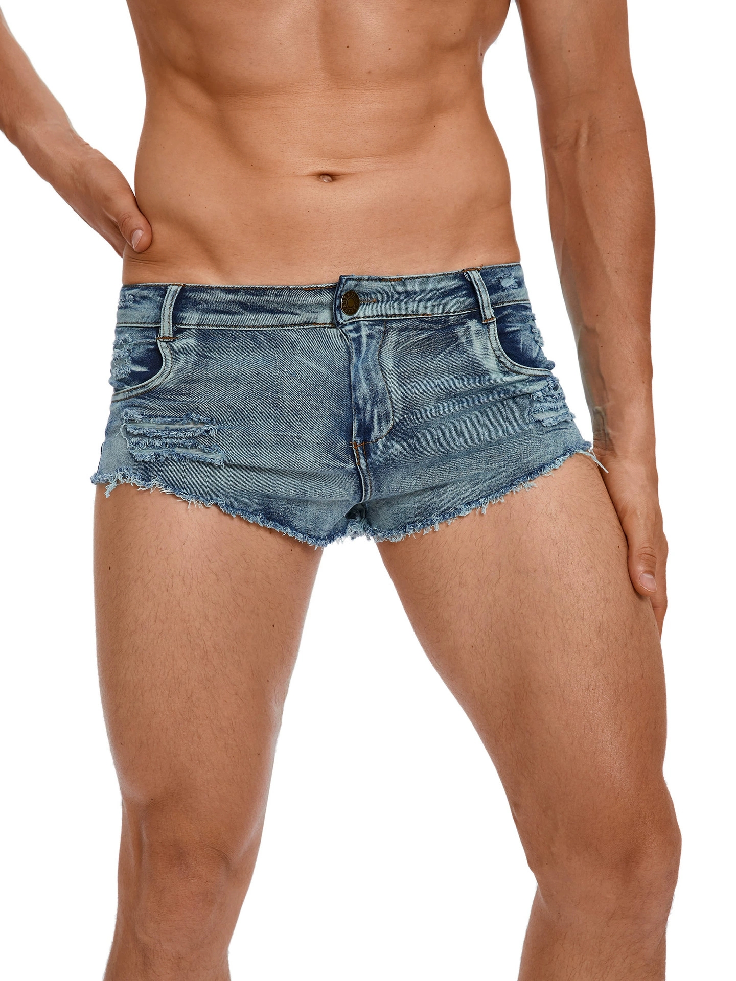 Men's Tight Low Waist Jeans Sh - Men'S Fashion Jeans avis et prix