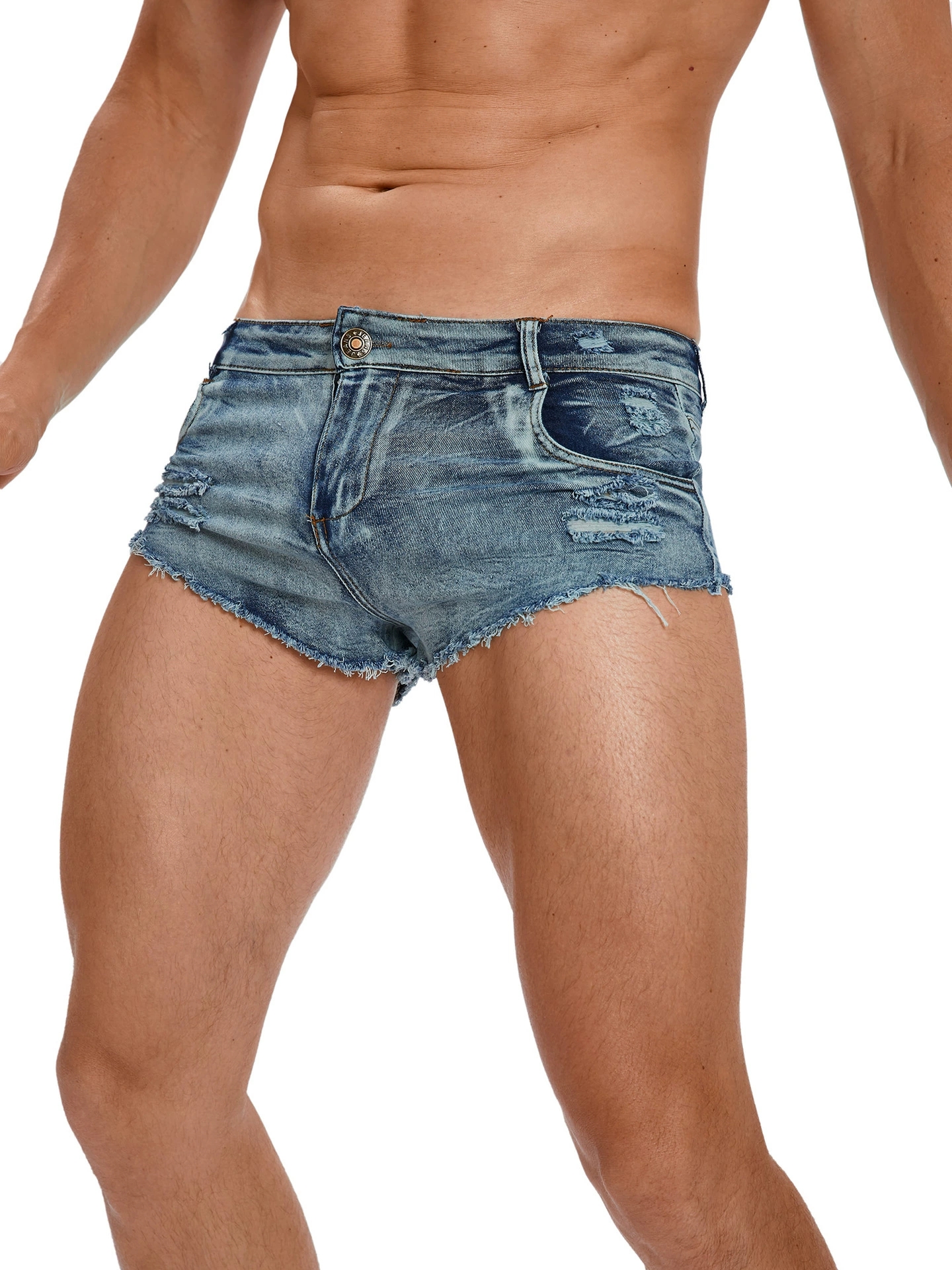Men's Tight Low Waist Jeans Sh - Men'S Fashion Jeans avis et prix