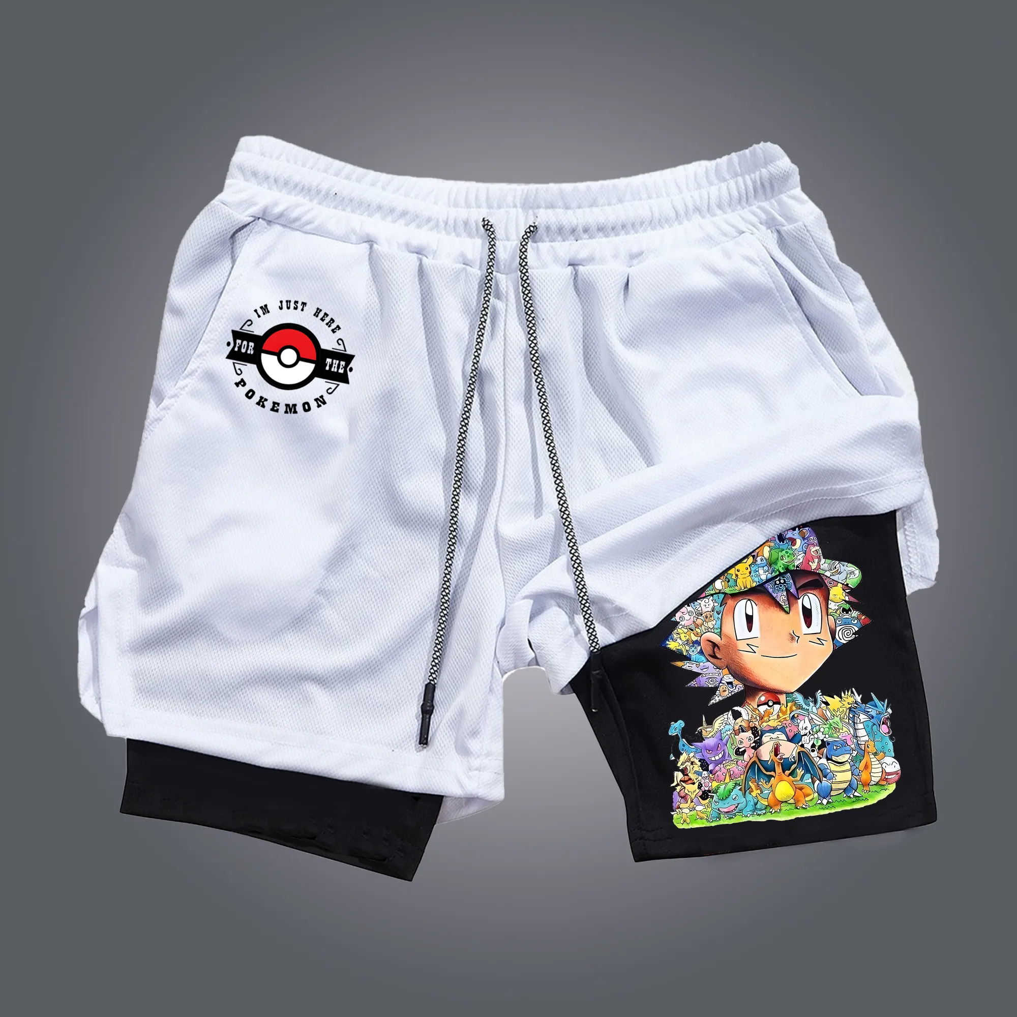 Pokemon Rayquaza Shorts Men Co - Men'S Fashion Pants 2025 avis et prix