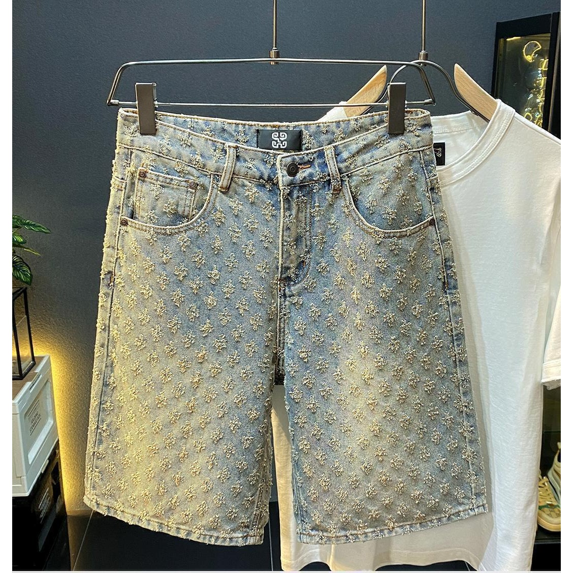 Summer High Street Denim Short - Men'S Fashion Jeans avis et prix