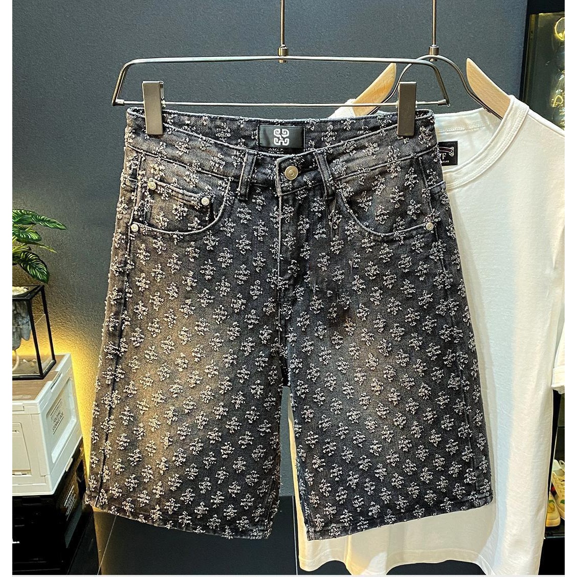 Summer High Street Denim Short - Men'S Fashion Jeans avis et prix