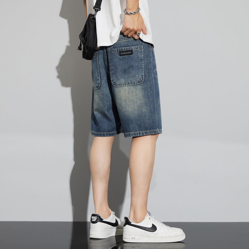 Men's Vintage Denim Shorts Sum - Men'S Fashion Jeans avis et prix