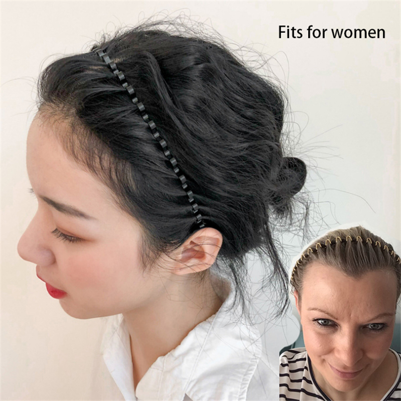 Fashion Black Metal Waved Spor - Men Fashion Hair Style avis et prix