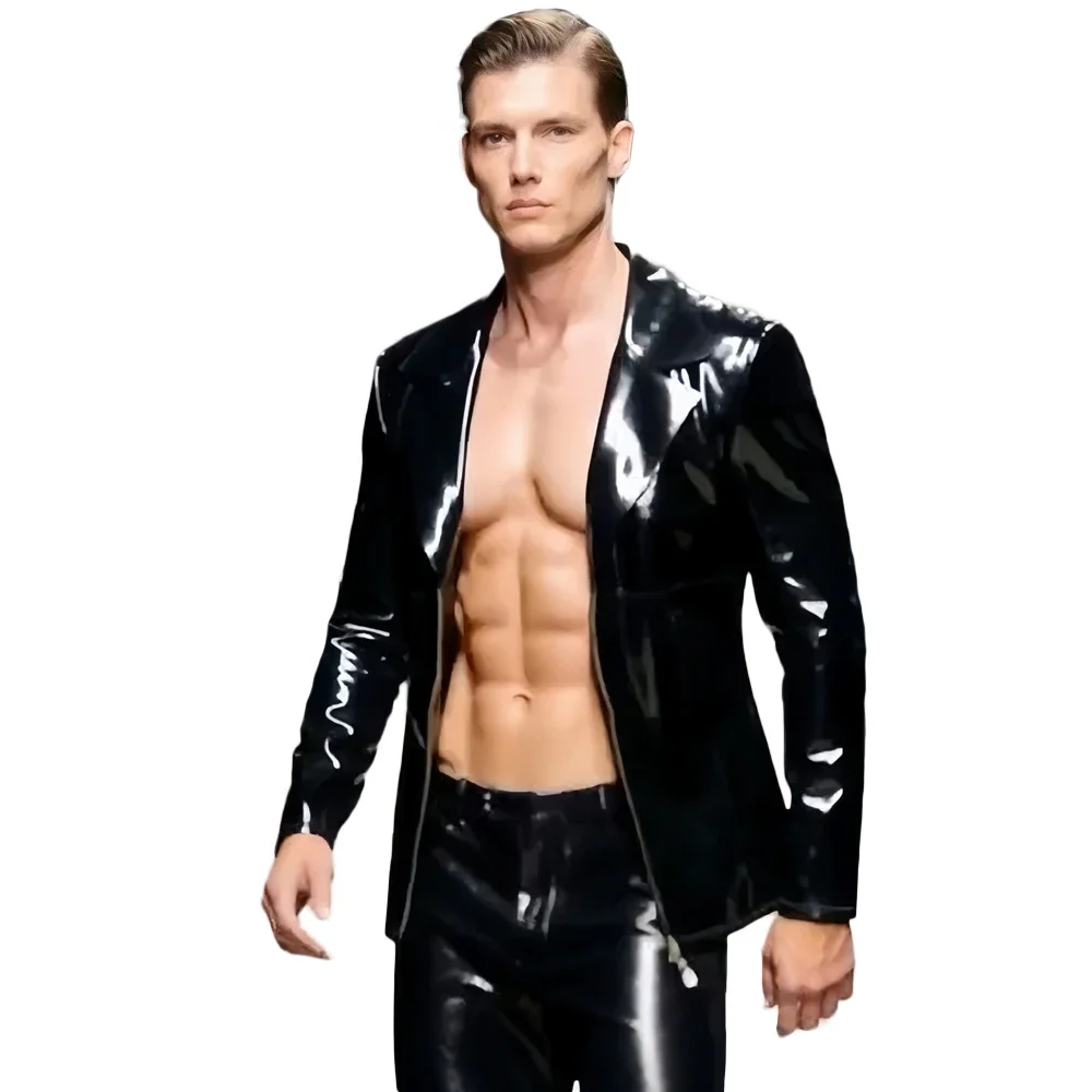 Men's Long Sleeve T-shirts PVC - Men'S Tops Fashion avis et prix