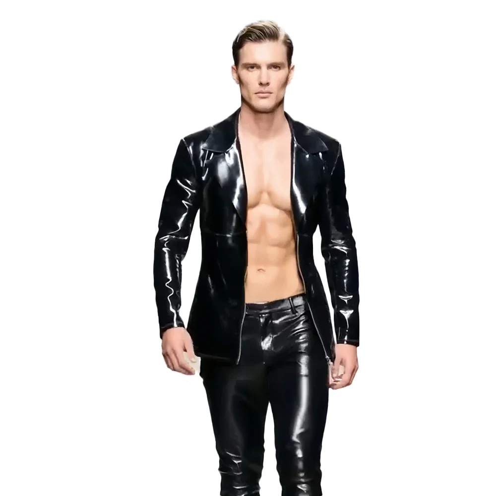 Men's Long Sleeve T-shirts PVC - Men'S Tops Fashion avis et prix