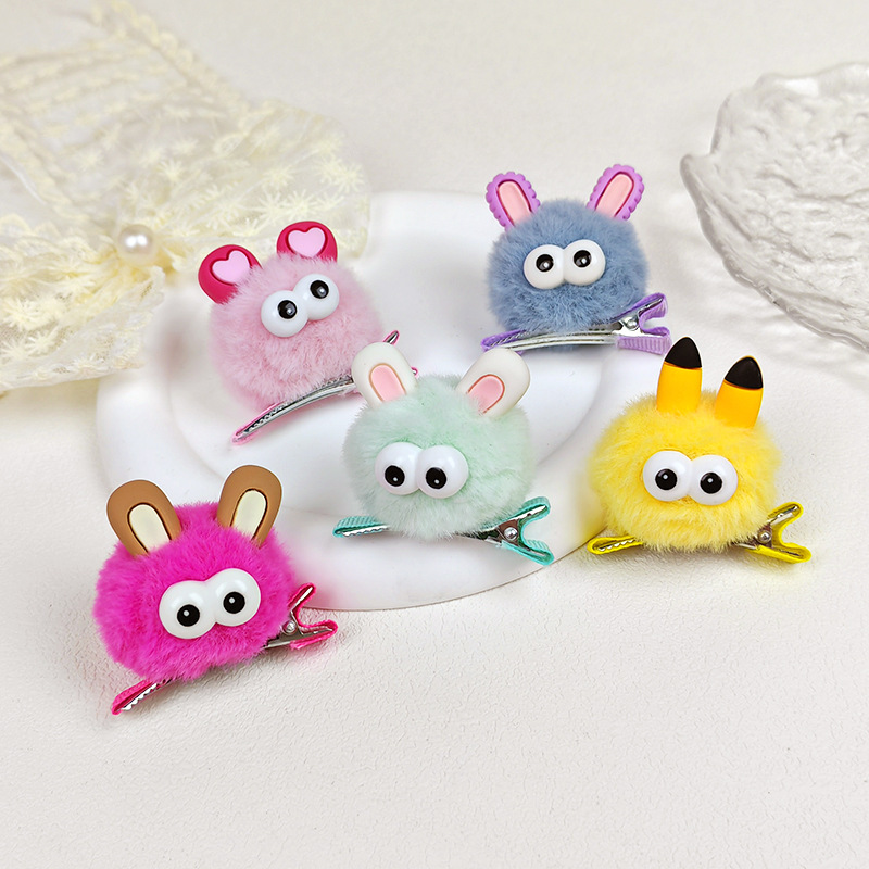 5pcs plush big eyed five point - Men Fashion Hair Style avis et prix