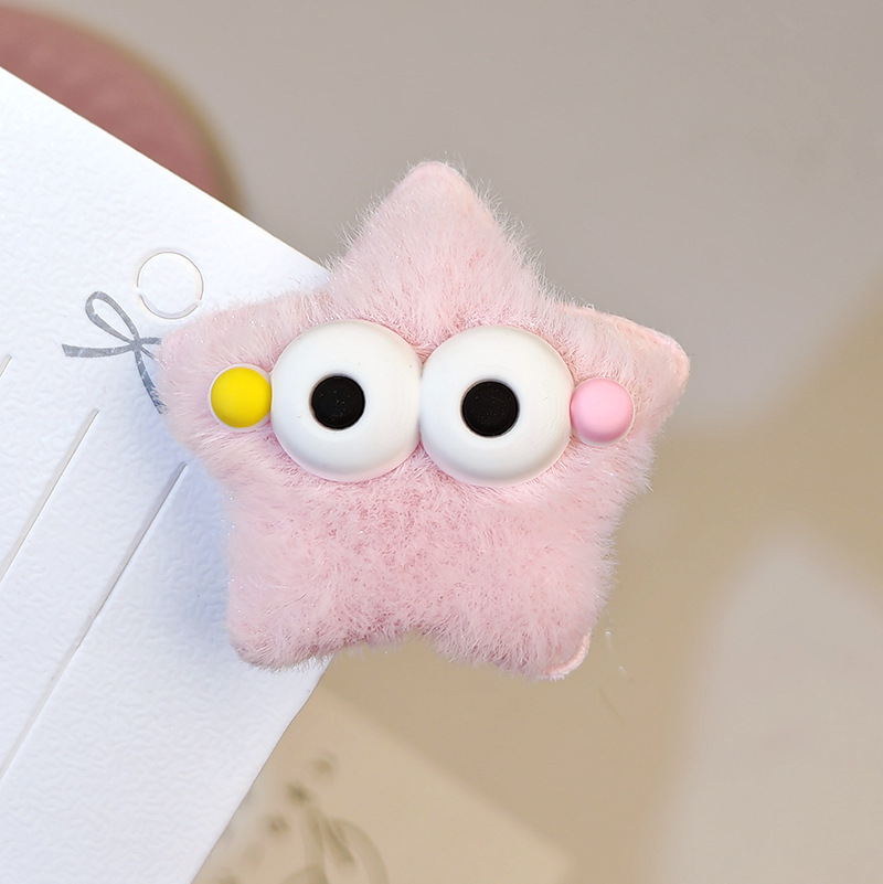 5pcs plush big eyed five point - Men Fashion Hair Style avis et prix