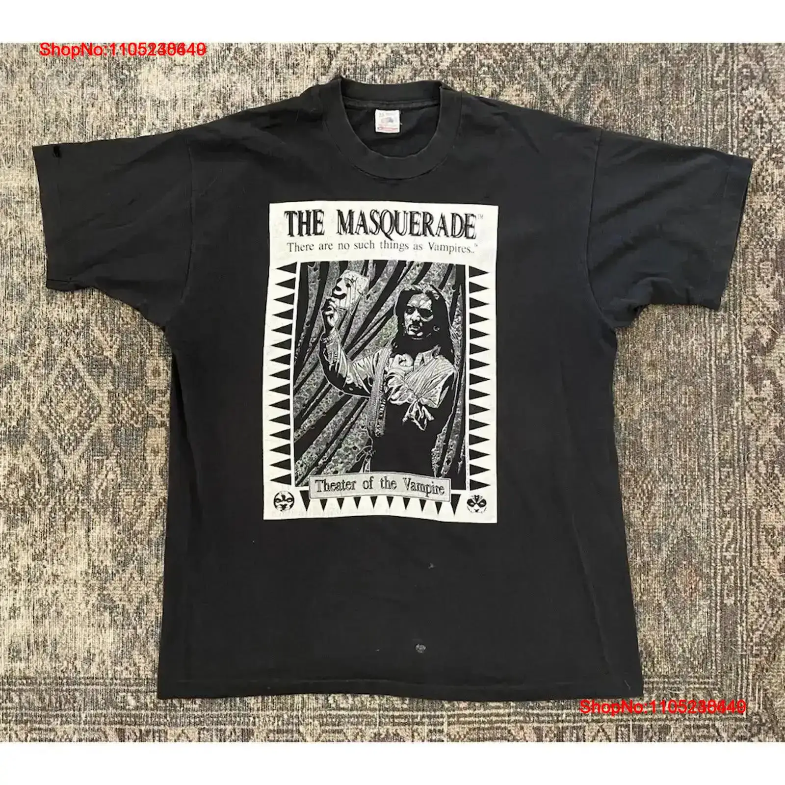 Vintage Rare Vampire The Masqu - Men'S Fashion Xxl avis et prix