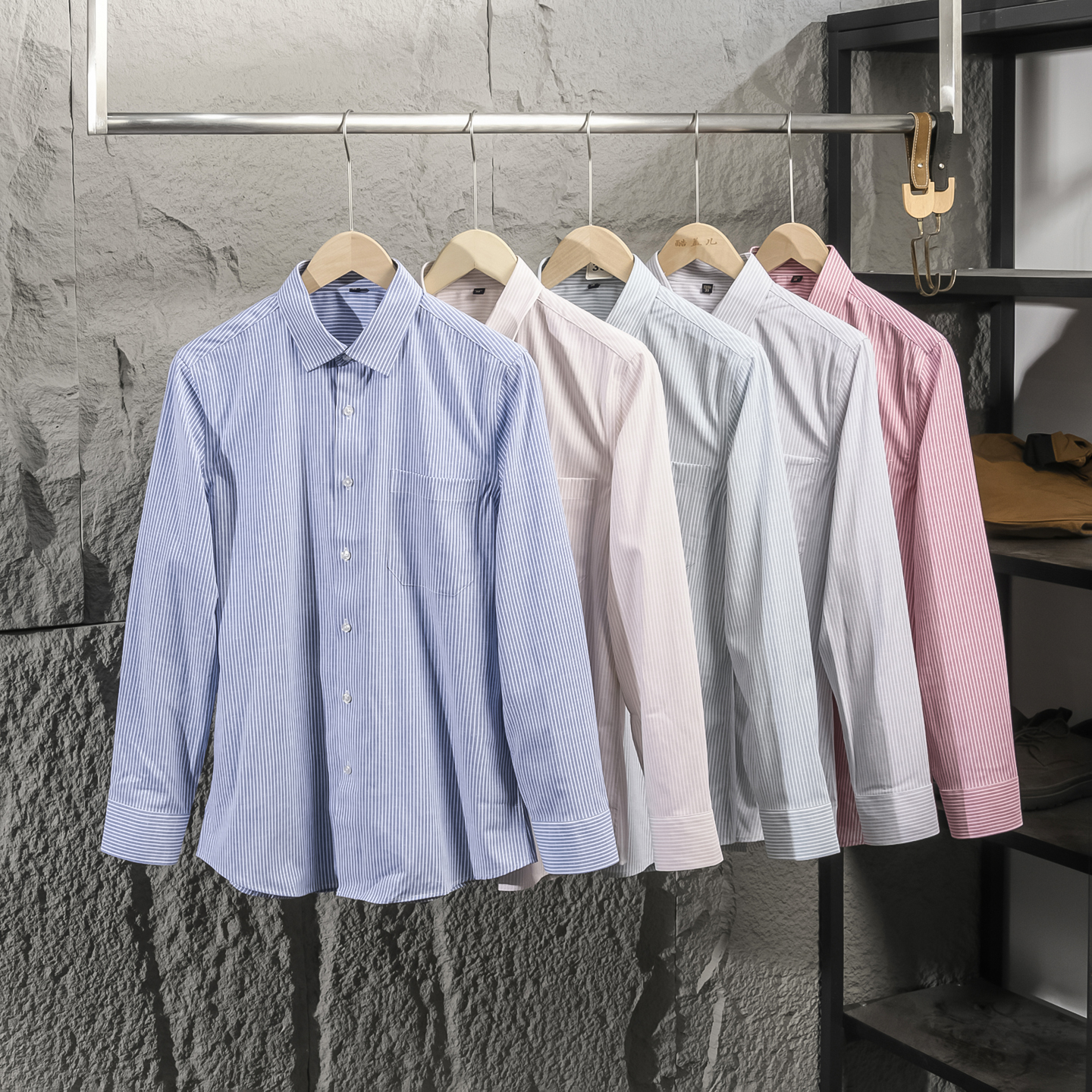 Casual Men's Long Sleeve Shirt - Men'S Fashion Garage avis et prix