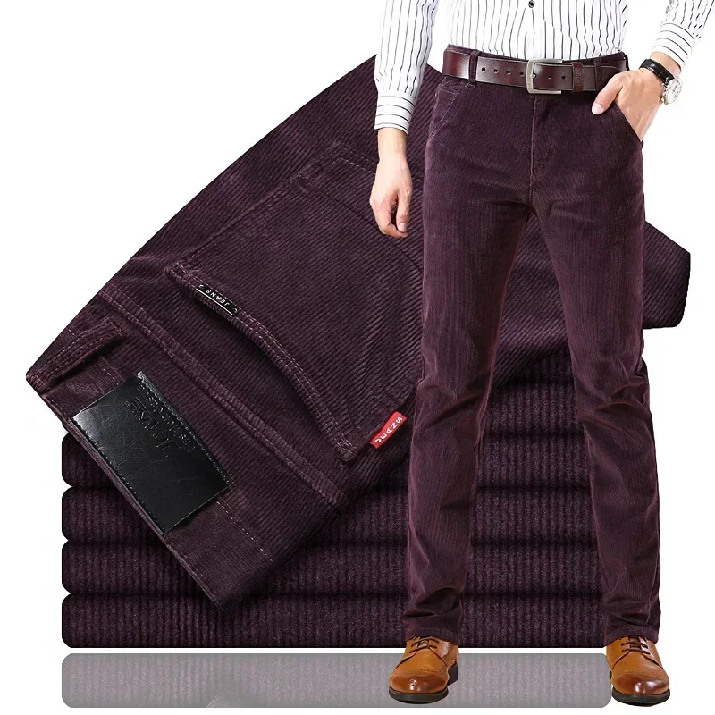 2025 Spring Autumn Men's Cordu - Men'S Fashion Pants 2025 avis et prix