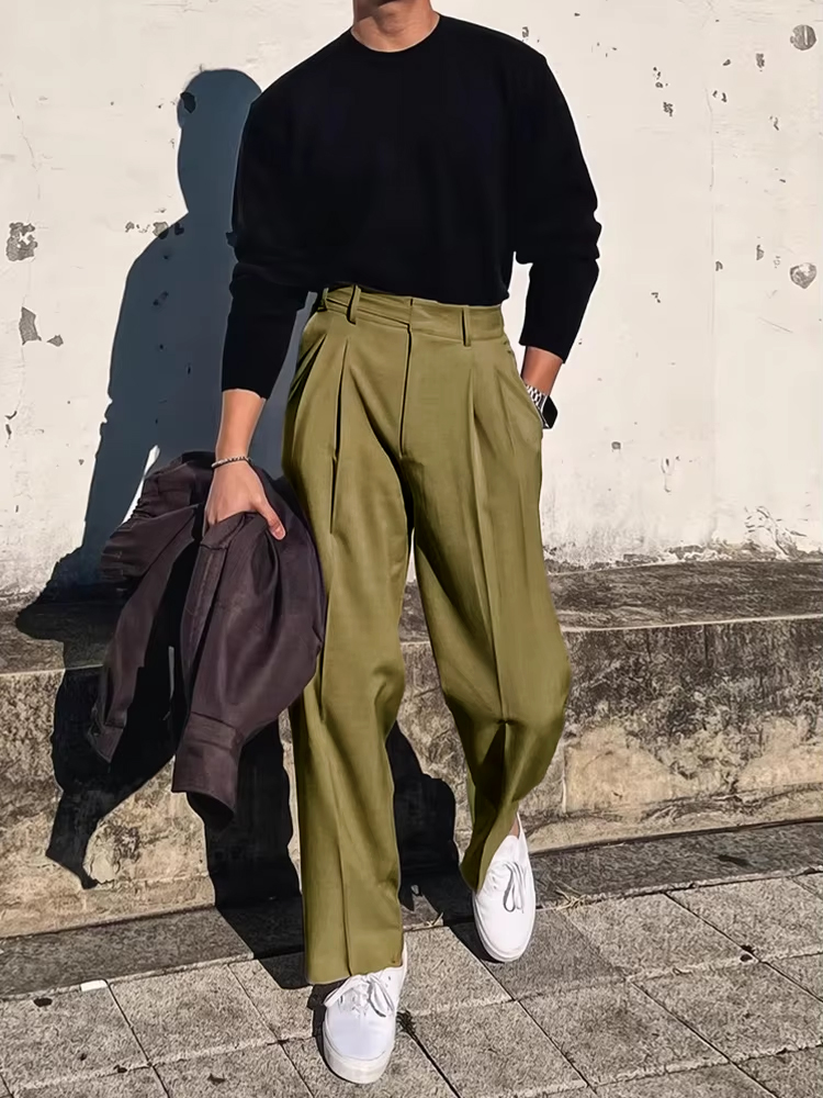 Streetwear Fashion Mens Suit P - Men'S Fashion Pants 2025 avis et prix