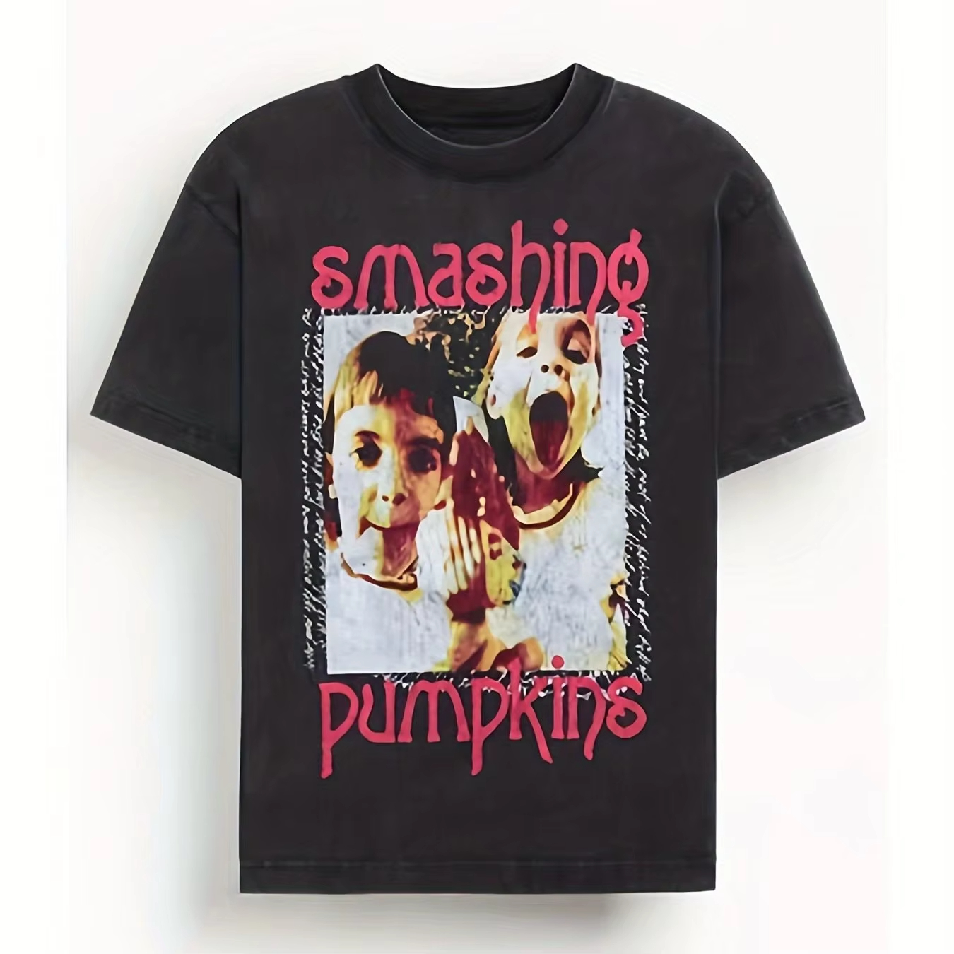 Men's Smashing Pumpkins Twins  - Men'S Fashion Pink Shirt avis et prix