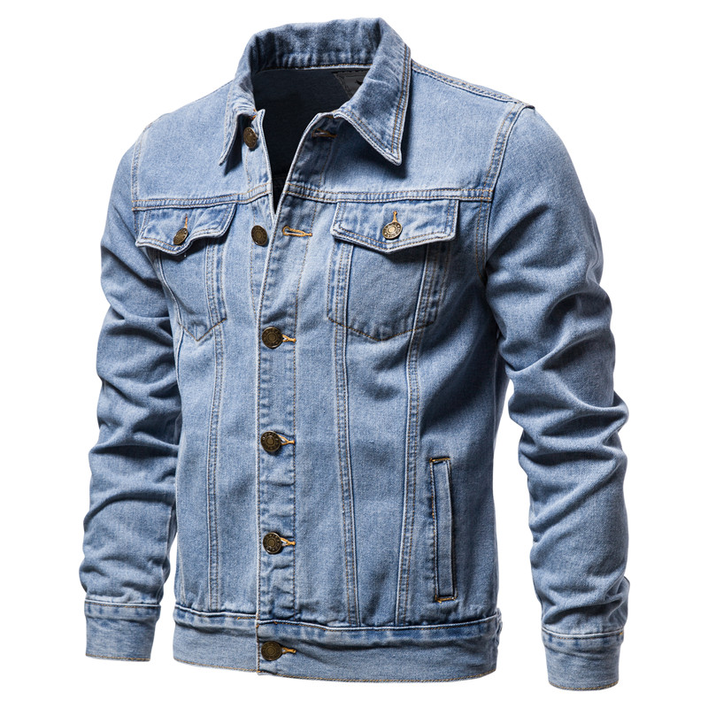 2025 Autumn Men Solid Denim Ja - Men'S Fashion Pants 2025 avis et prix