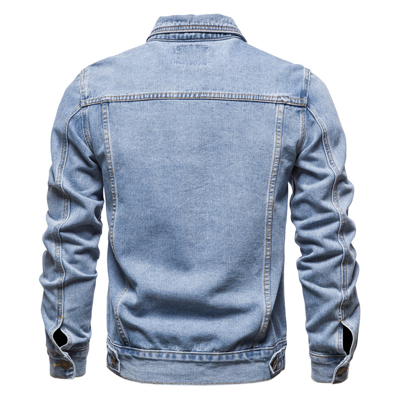 2025 Autumn Men Solid Denim Ja - Men'S Fashion Pants 2025 avis et prix