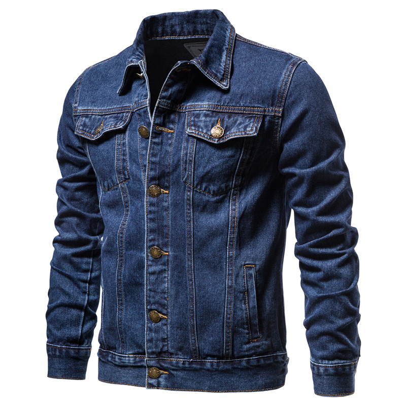 2025 Autumn Men Solid Denim Ja - Men'S Fashion Pants 2025 avis et prix